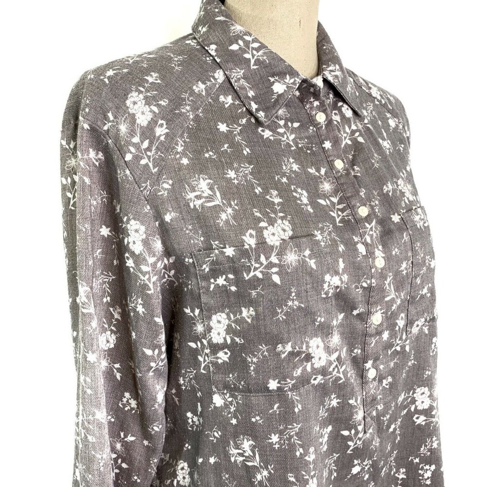Ace Delivery - Floral Button Down Top - Picture 3 of 8
